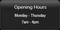 Opening Hours - York Road Garage, Wiberfoss, N Yorkshire